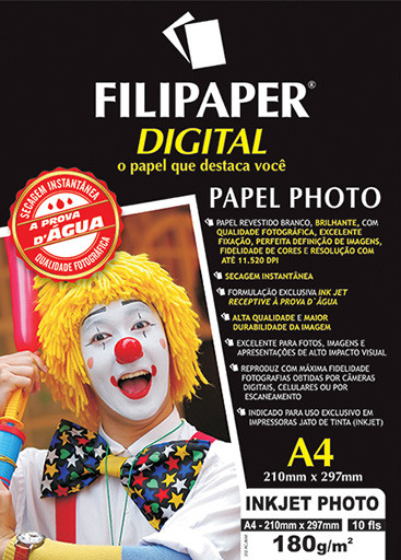 Filipaper Inkjet Photo Pro 180g/m² 10 fls. - FP02571