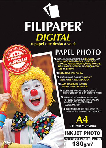 Filipaper Inkjet Photo Pro 180g/m² 30fls. - FP02572